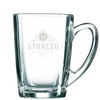 Morning Theeglas Transparant 320 ml