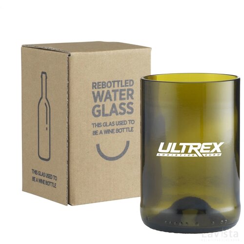 Rebottled® Tumbler Drinkglas Bruin