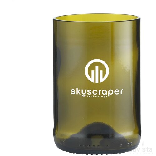 Rebottled® Tumbler Drinkglas Bruin