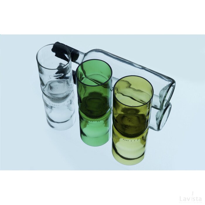 Rebottled® Tumbler Drinkglas Transparant