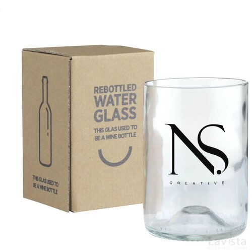 Rebottled® Tumbler Drinkglas Transparant
