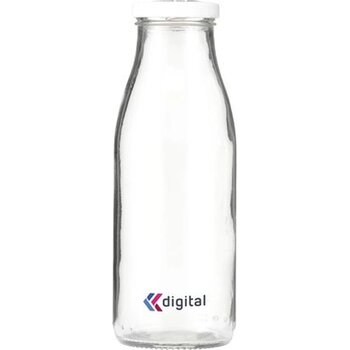 Glassy Bottle Drinkfles Wit
