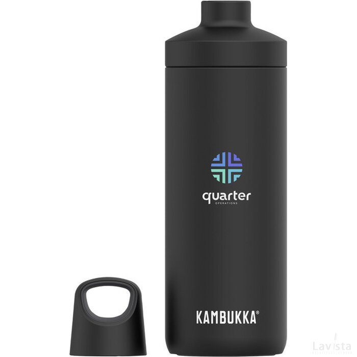 Kambukka® Reno Insulated 500 Ml Thermosbeker Zwart