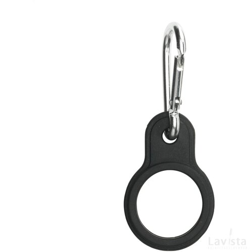 Bottle Carabiner Draaglus Drinkfles Zwart