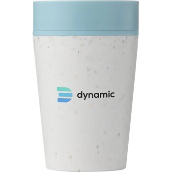 Circular&Co Recycled Coffee Cup 227 Ml Koffiebeker Wit/Blauw