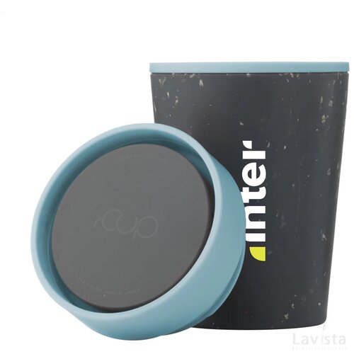 Circular&Co Recycled Coffee Cup 227 Ml Koffiebeker Zwart/Blauw
