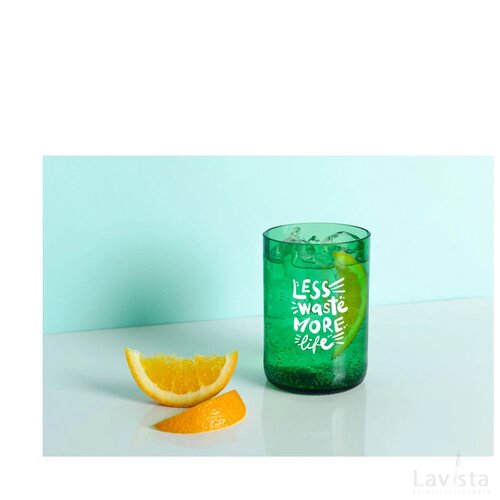 Rebottled® Tumbler 2-Pack Set Glazen Groen