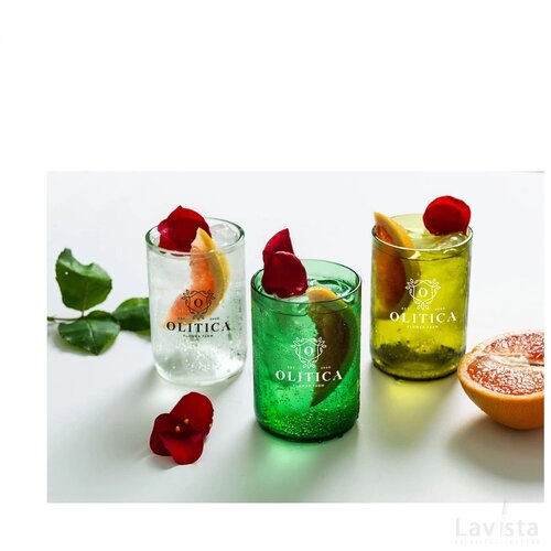 Rebottled® Tumbler 2-Pack Set Glazen Groen