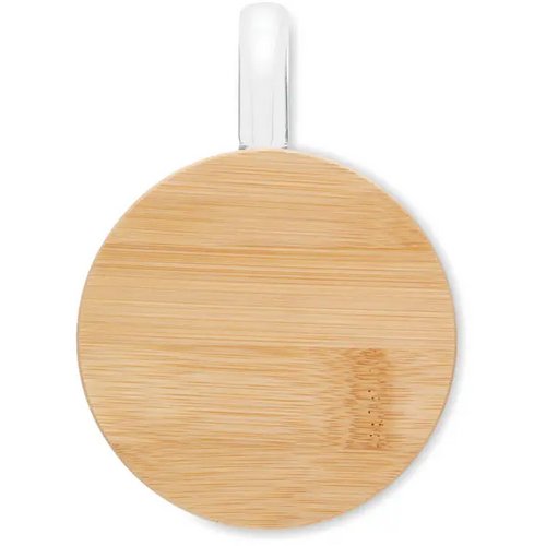 Dubbelwandige borosilicaat mok Sian transparant