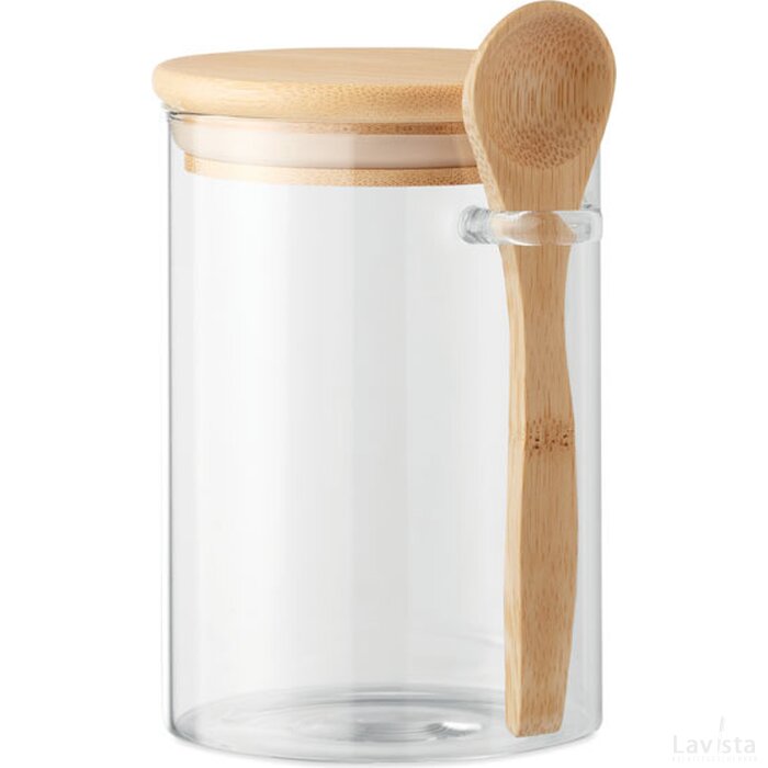 Glazen voorraadpot 600ml Borospoon transparant