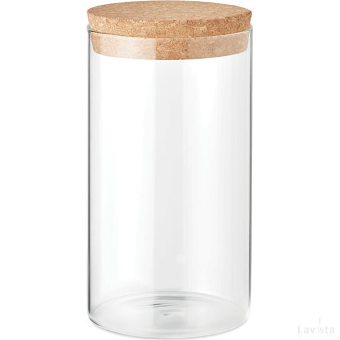 Glazen voorraadpot 600ml Borojar transparant