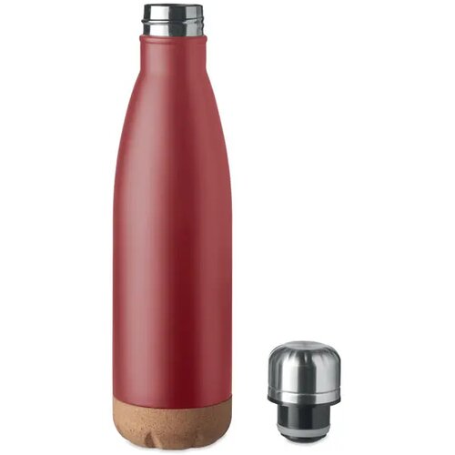 Dubbelwandige fles 500 ml Aspen cork bordeaux