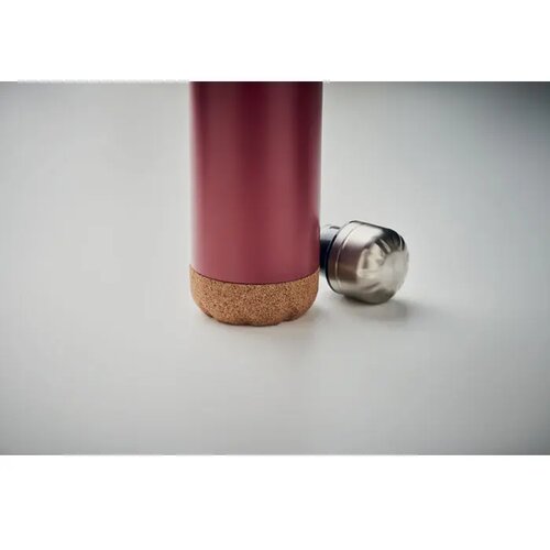 Dubbelwandige fles 500 ml Aspen cork bordeaux