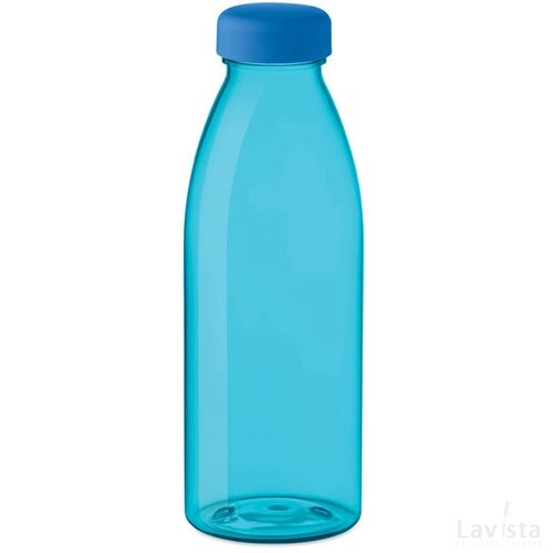Rpet drinkfles 500ml Spring transparant blauw