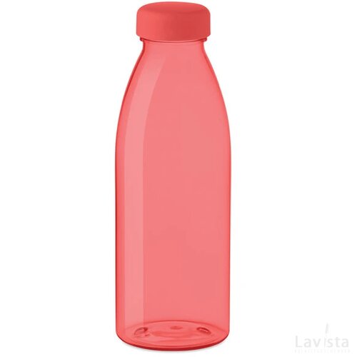 Rpet drinkfles 500ml Spring transparant rood