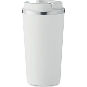 Dubbelwandige beker 510 ml Brace + wit