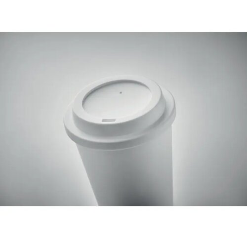 Dubbelwandige reisbeker Wit 300 ml
