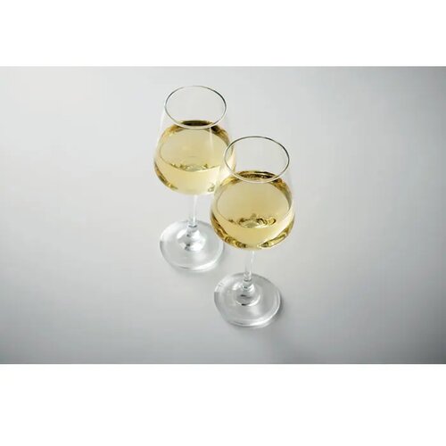 Set van 2 wijnglazen Cheers Transparant