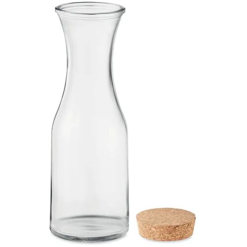 Gerecycled glazen karaf Picca Transparant 1000 ml