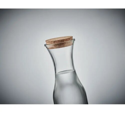 Gerecycled glazen karaf Picca Transparant 1000 ml