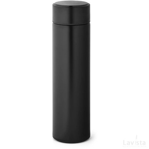 Rossi 470 Ml Vacuüm Geïsoleerde Thermosfles Zwart