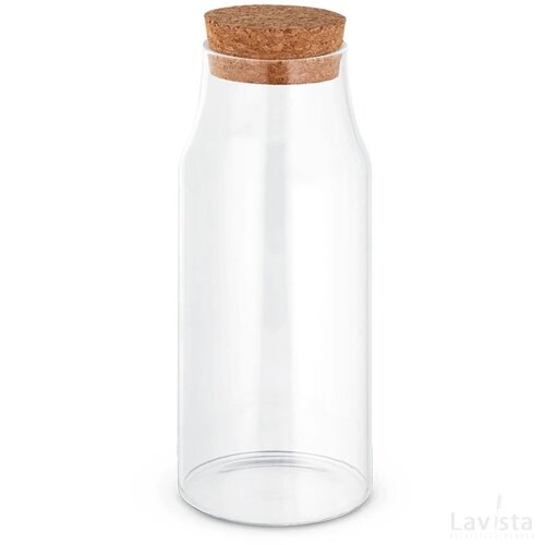 Jasmin 800 800 Ml Glazen Fles Naturel