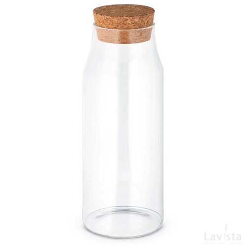 Jasmin 1000 1L Glazen Fles Naturel