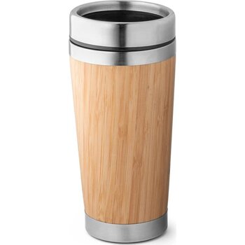 Pietro 500 Ml Bamboe Reisbeker Naturel