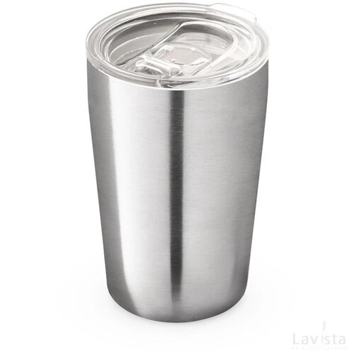 Slider 380 Ml Reisbeker Satijn Zilver