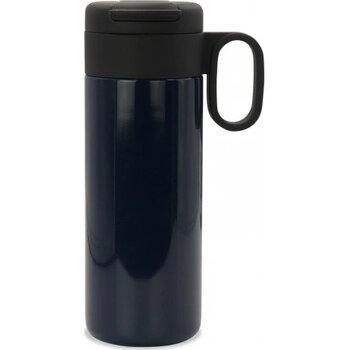 Thermofles Flow met handvat 400ml donker blauw