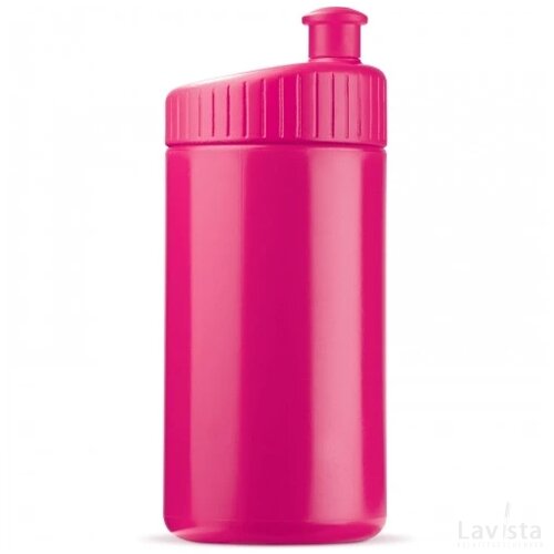 Sportbidon design 500ml roze