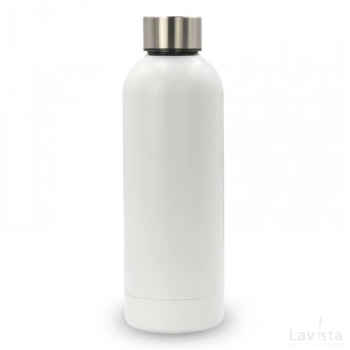 Dubbelwandige vacuüm fles sublimatie 500ml wit