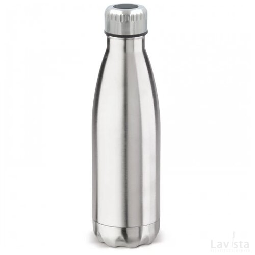 Thermofles Swing met temperatuur display 500ml zilver