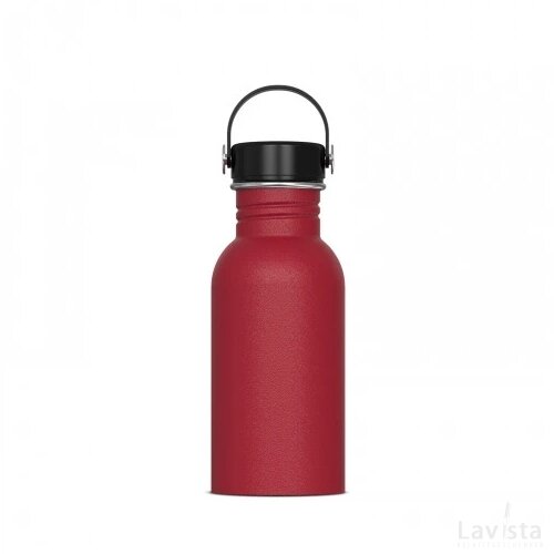 Waterfles Marley 500ml donker rood