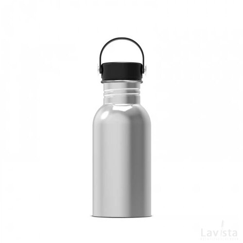 Waterfles Marley 500ml zilver