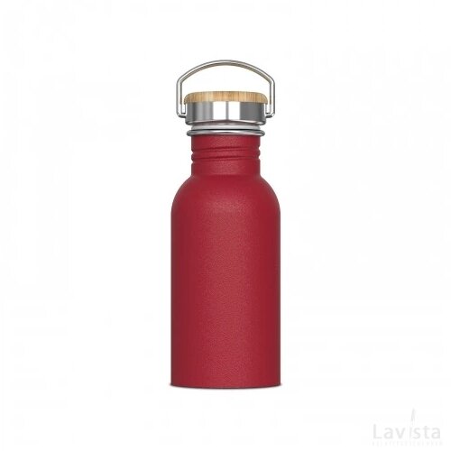 Waterfles Ashton 500ml donker rood