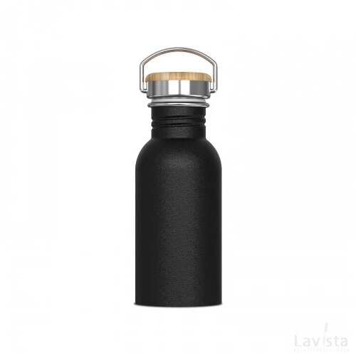 Waterfles Ashton 500ml zwart