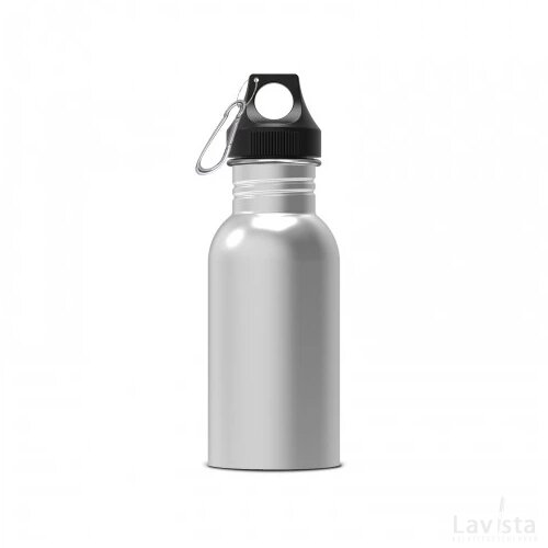 Waterfles Lennox 500ml zilver
