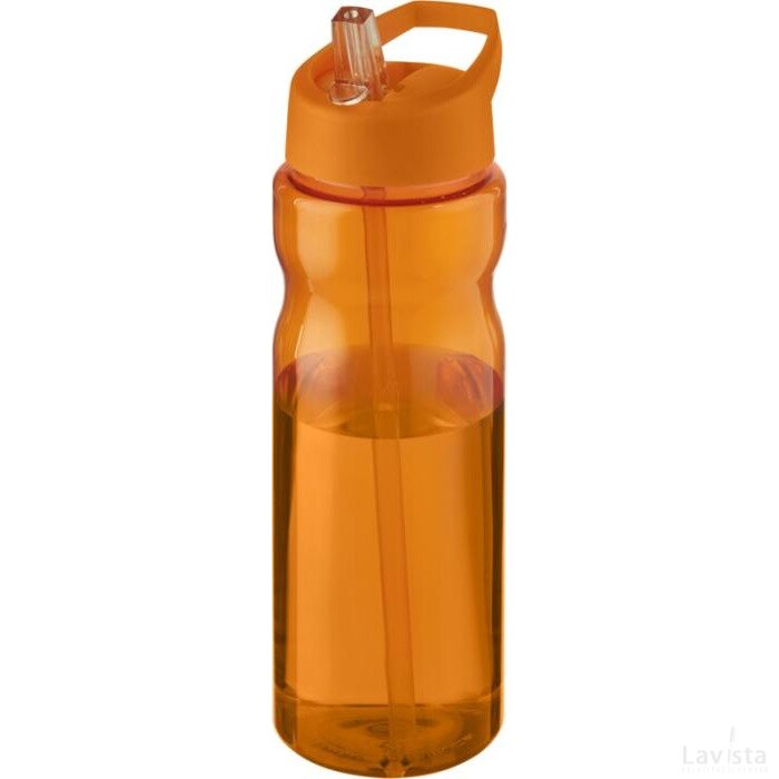 H2O Active® Eco Base 650 ml sportfles met tuitdeksel Oranje, Oranje Oranje/Oranje
