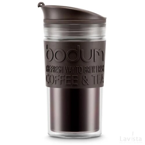 Travel Mug 350 Reisbeker 350Ml Donkerbruin