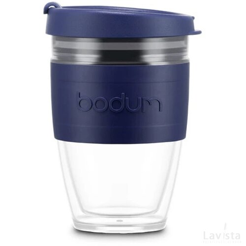 Joycup Double 250 Reisbeker 250Ml Marineblauw