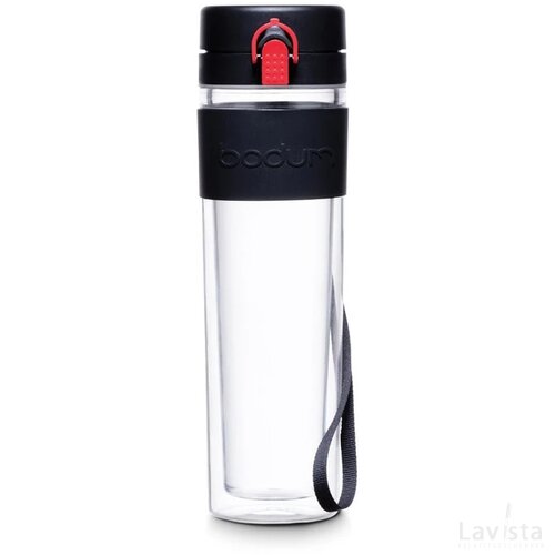 Bistro 450 Plastic Fles 450Ml Zwart