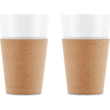 Bistro 600 Set Van 2 Mokken 600 Ml Naturel