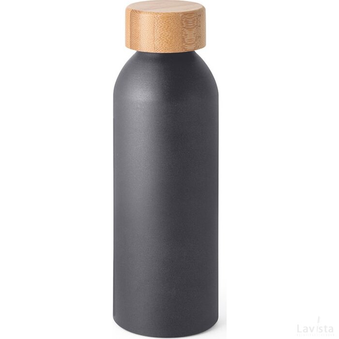 Queta Fles 550 Ml Donkergrijs