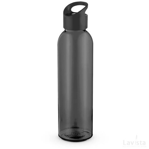 Portis Glass 500 Ml Glazen Fles Zwart