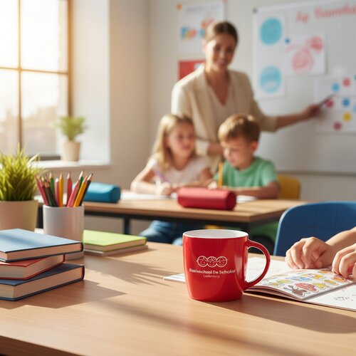 Hemera Mok Rood 370 ml