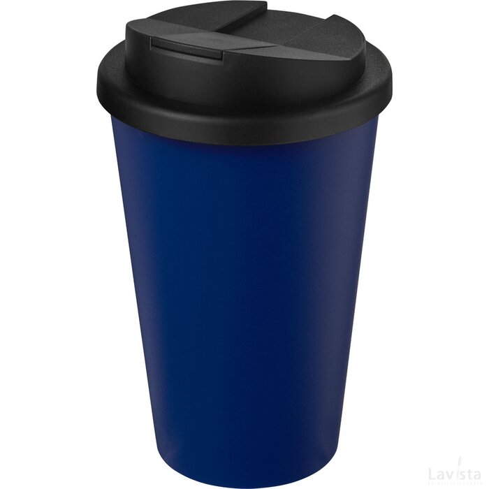 Americano® Recycled 350 ml geïsoleerde beker Blauw/Zwart