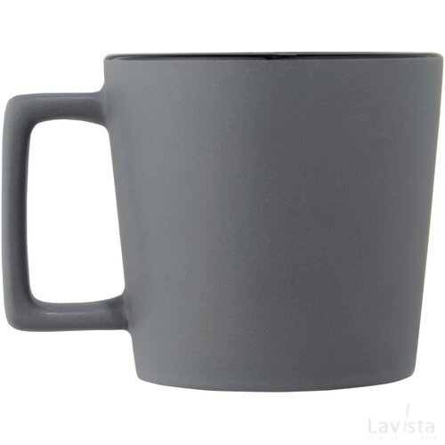 Cali mok met matte afwerking Zwart