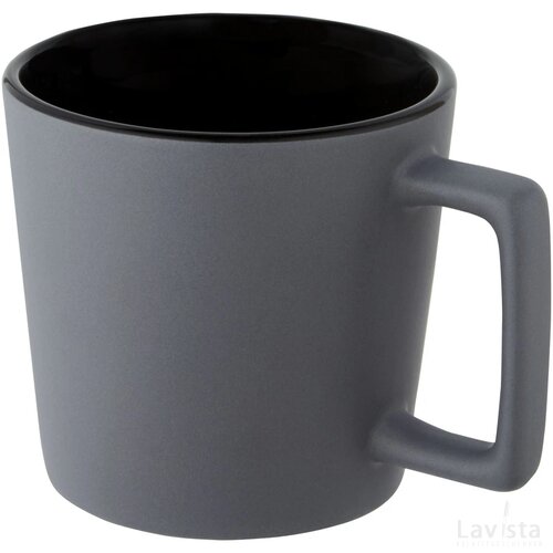 Cali mok met matte afwerking Zwart