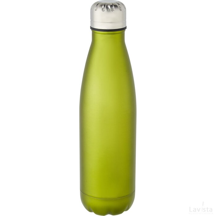 Cove vacuüm geïsoleerde roestvrijstalen fles van 500 ml Limegroen